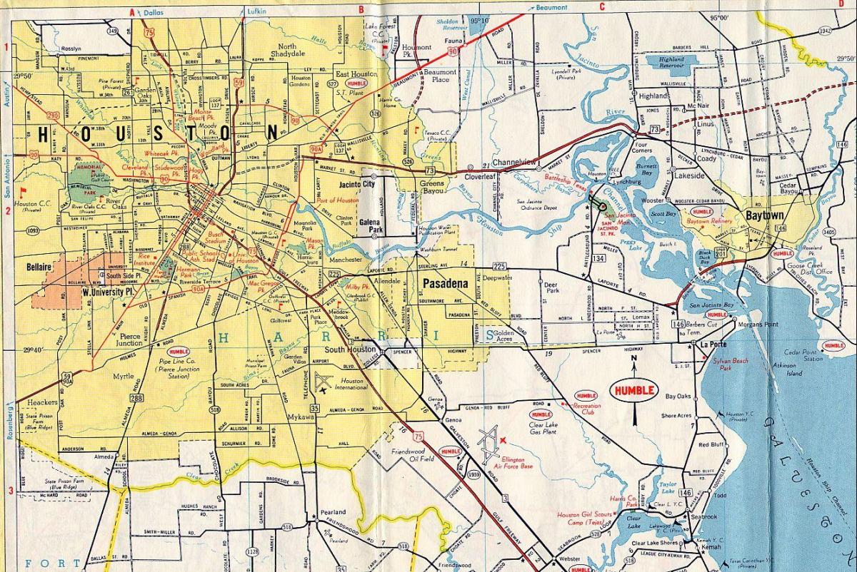 Houston el mapa