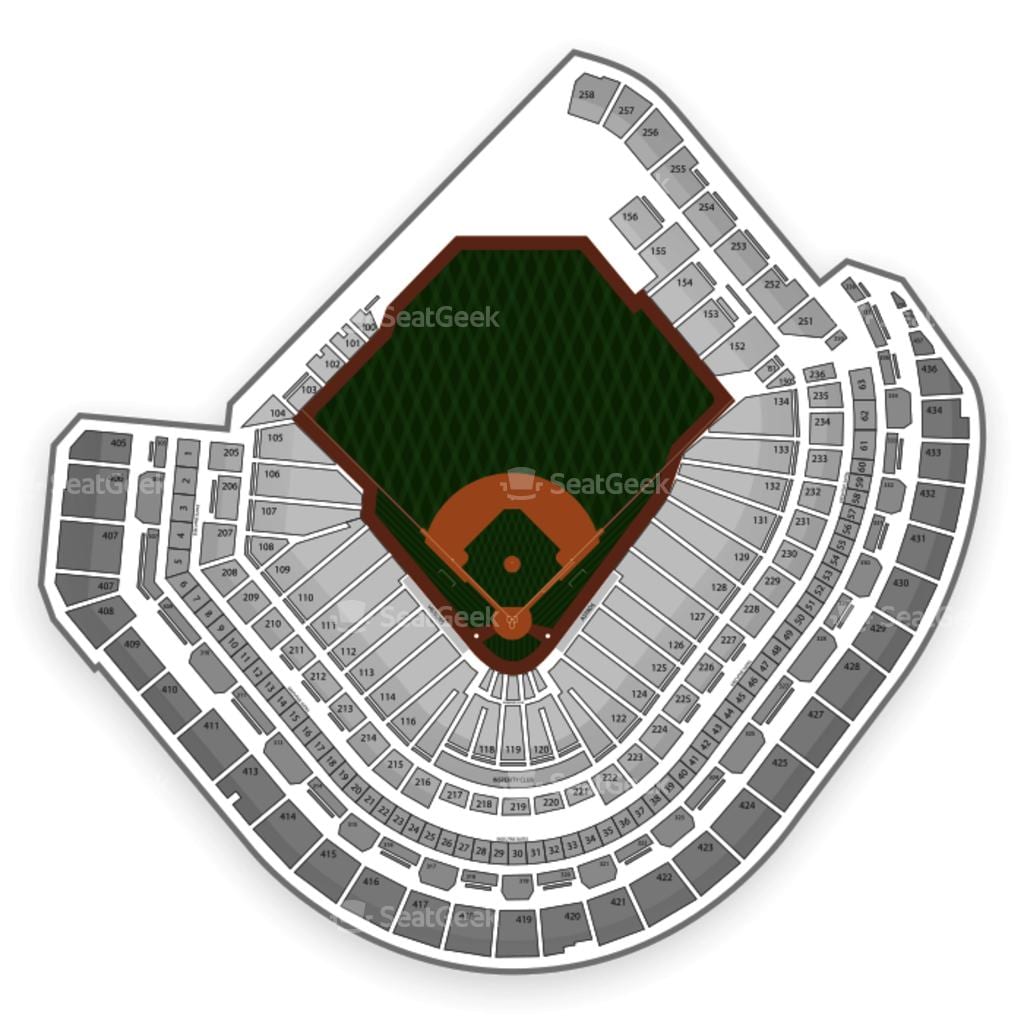 mapa de Minute Maid parc d'estar